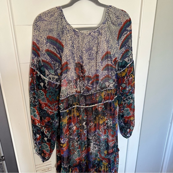 Anthropologie Maeve Annabella Floral Maxi Dress - Picture 6 of 11